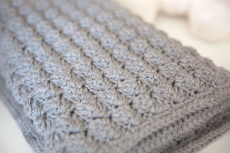 Shell Stitch Blanket Crochet Pattern