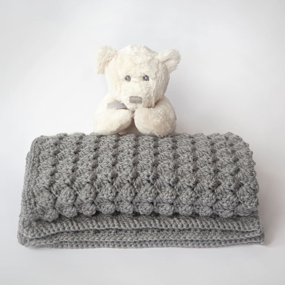 Crochet Blanket Shell Stitch