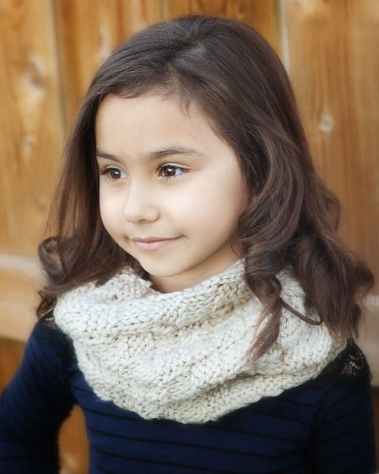Free Knit Cowl Pattern – Checkerboard Stitch
