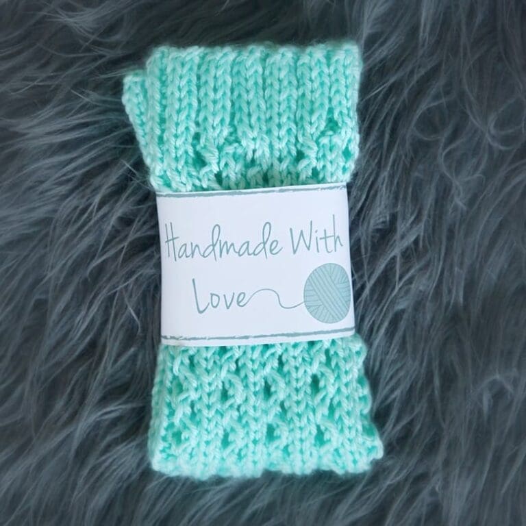 Free Printable Knit and Crochet Labels - Leelee Knits
