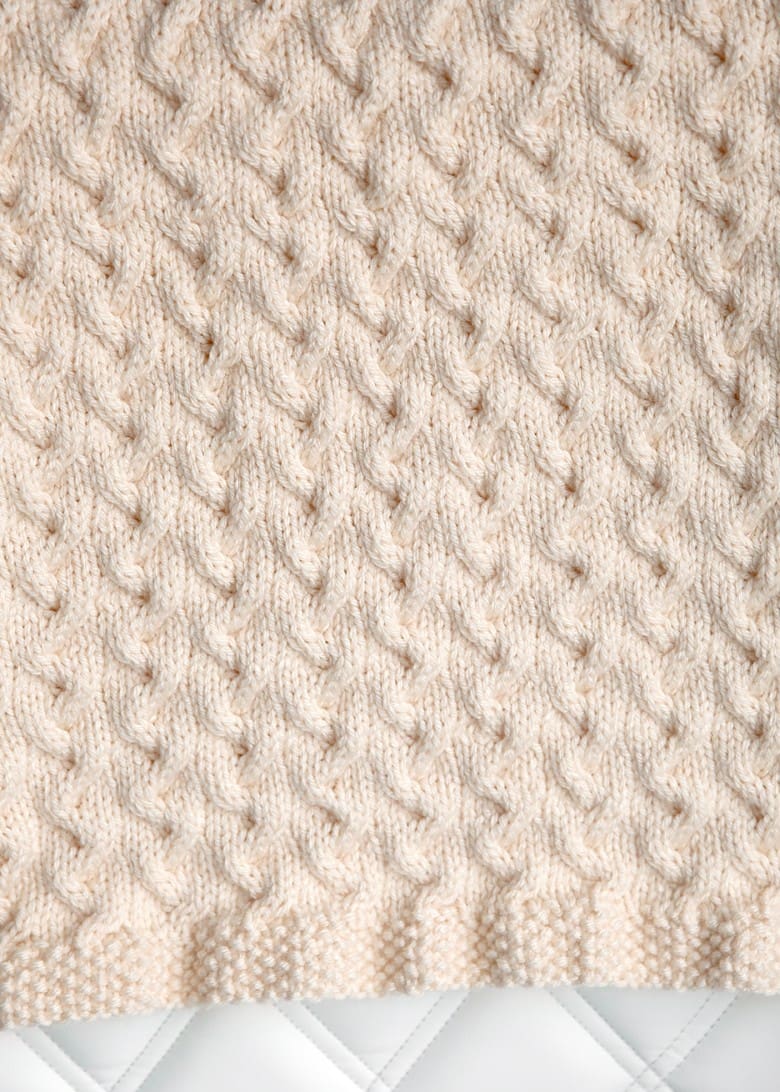 Free Baby Blanket Knitting Pattern 3
