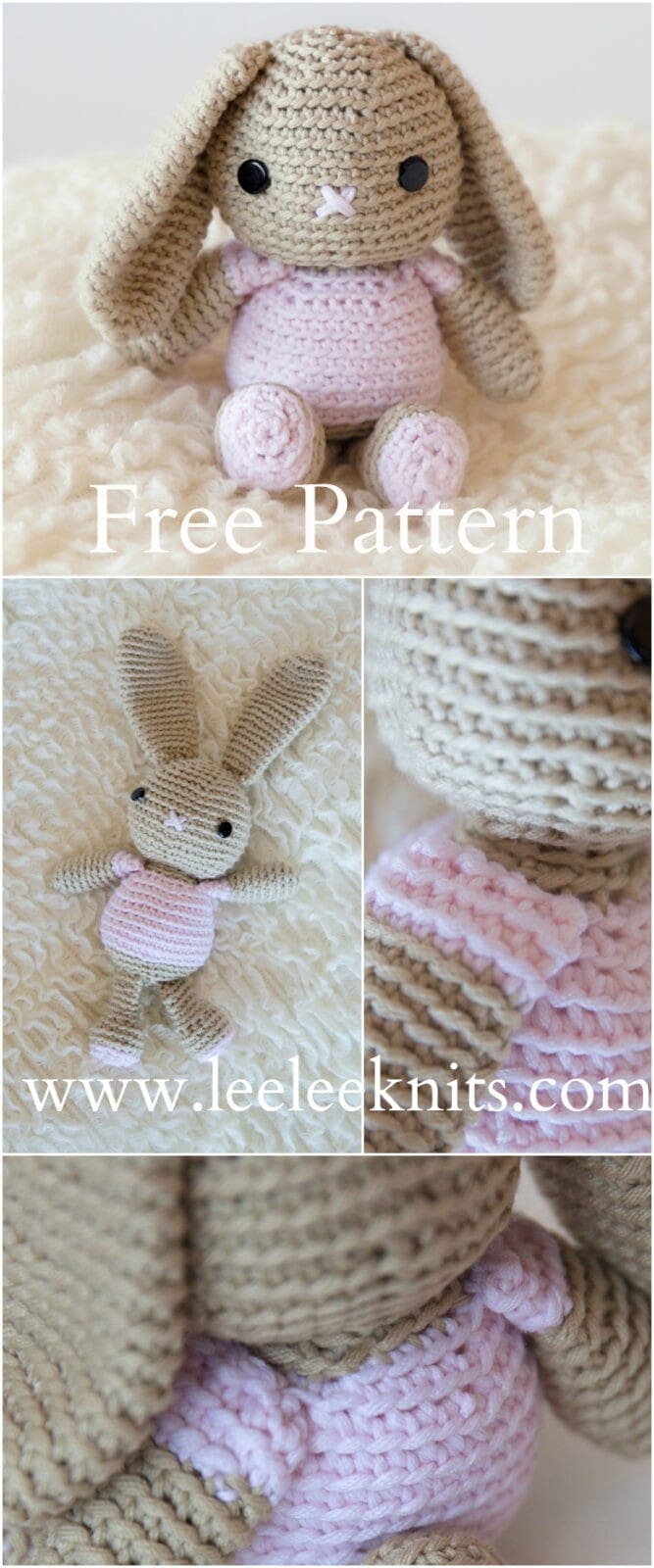 Free Crochet Bunny Pattern