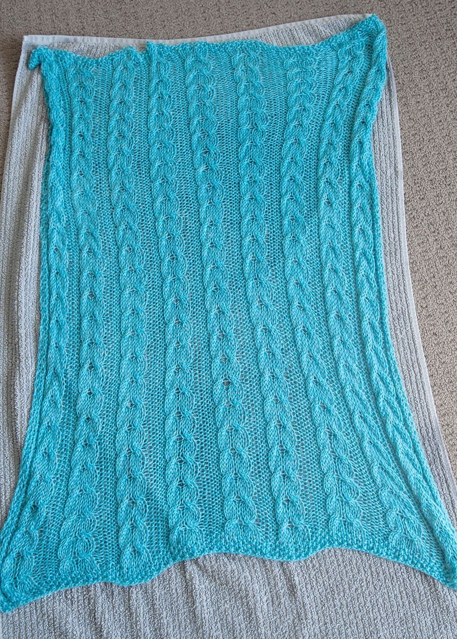 Blocking Knitting - Project