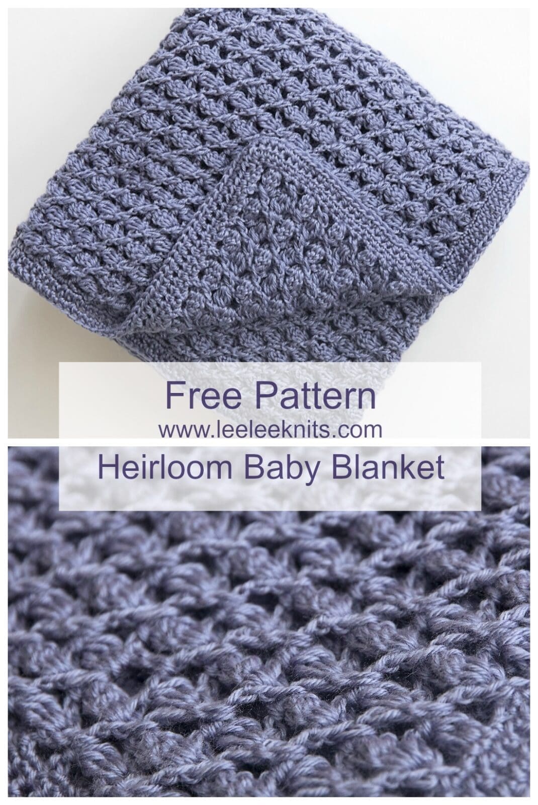 Heirloom Baby Blanket Crochet Pattern