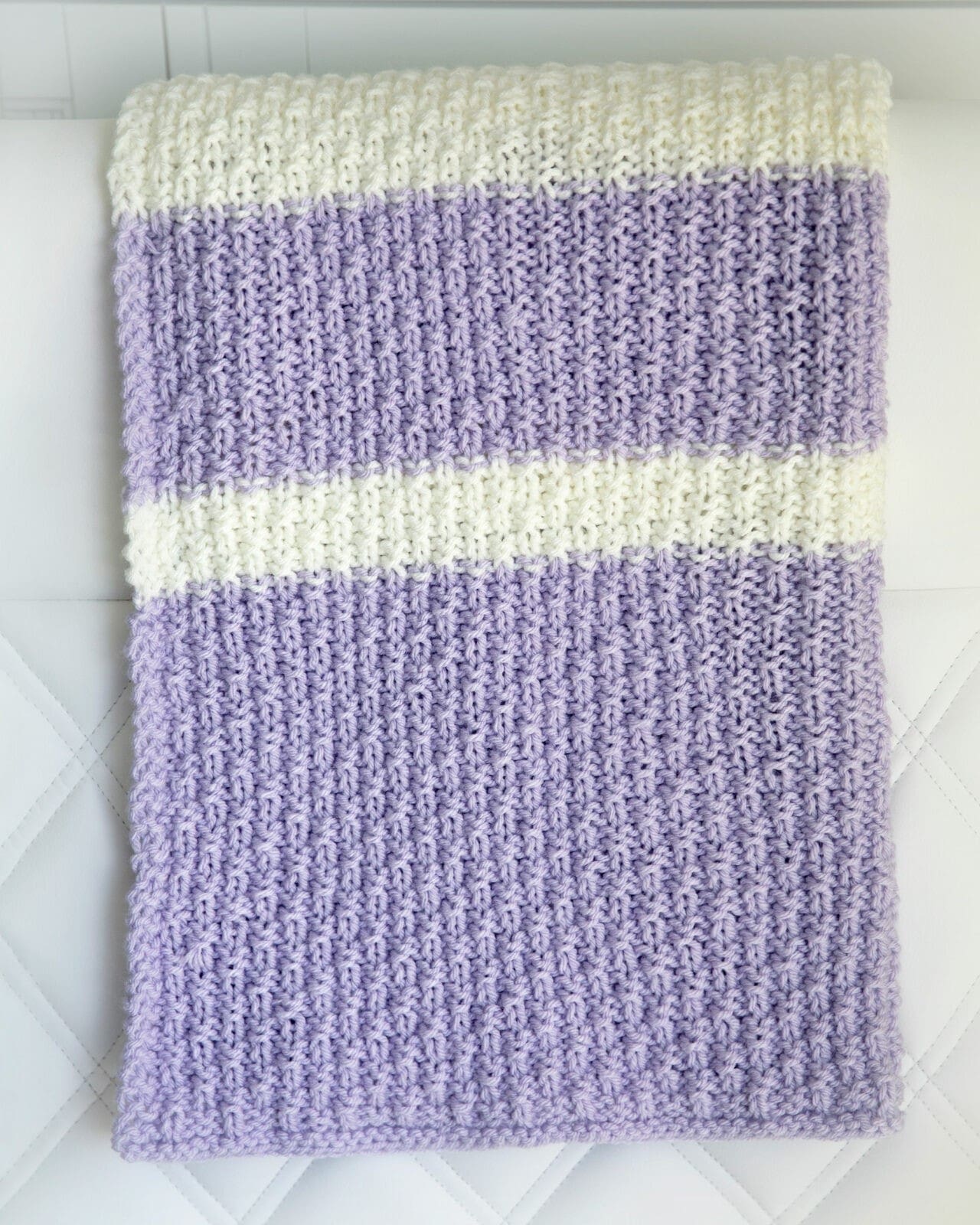 Easy Knit Baby Blanket Pattern