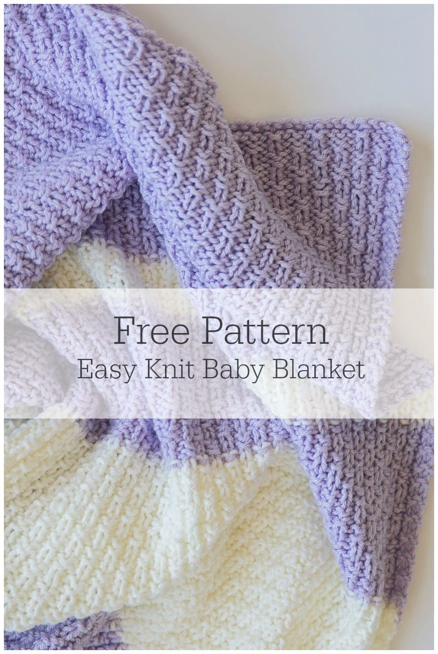 Easy Knit Baby Blanket Pattern