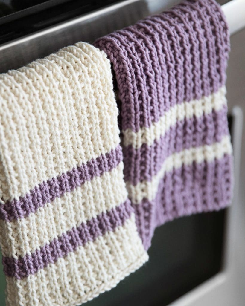 More Knit Dish Towel Patterns