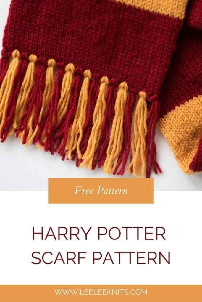 Harry Potter Scarf Pattern