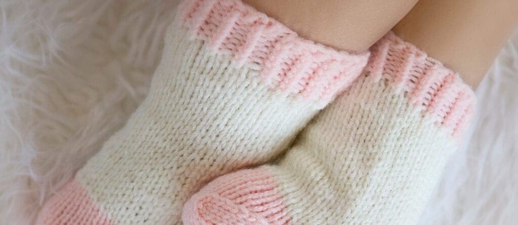 Knitted Slipper Socks Pattern