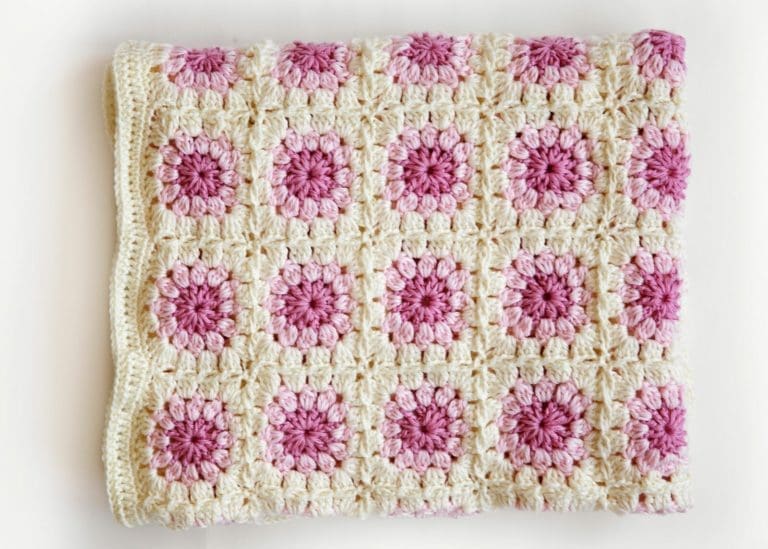 Granny Square Crochet Blanket Pattern
