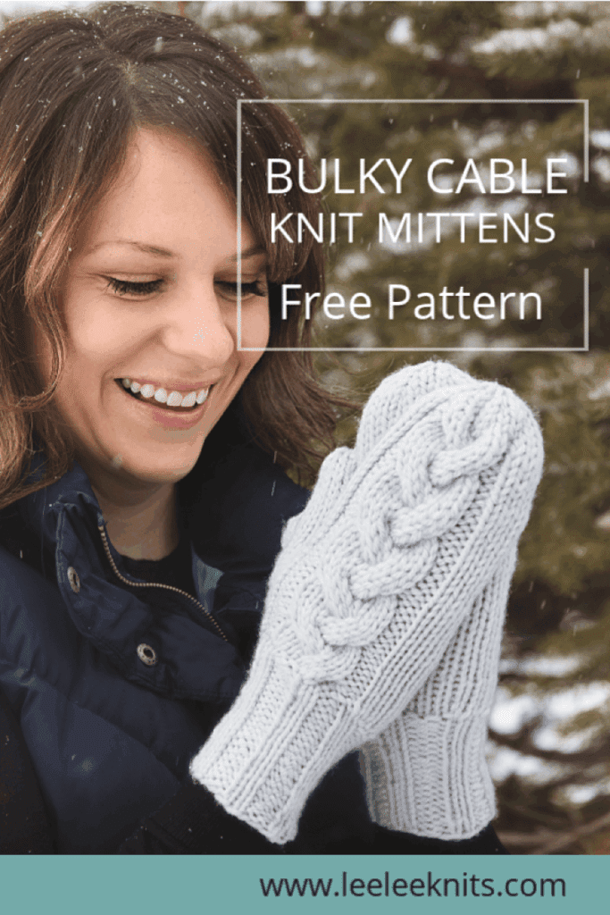 Chunky Mittens Knitting Pattern