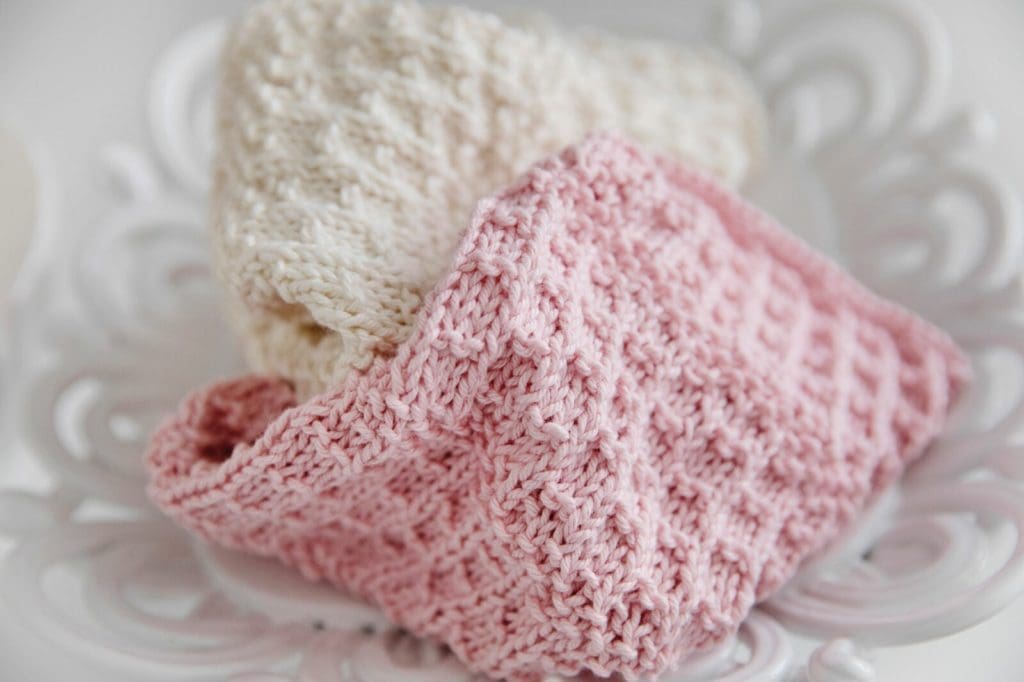 free knitted dish towel pattern