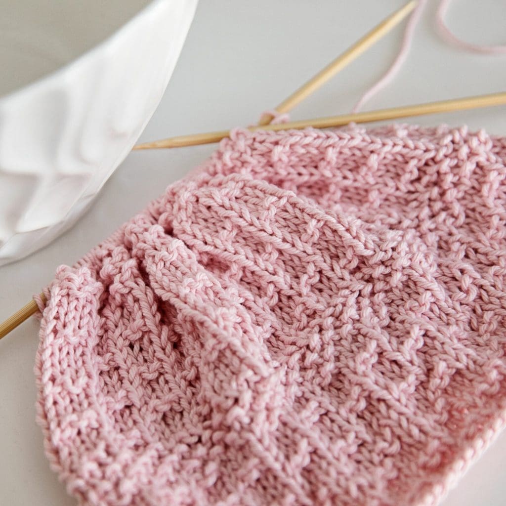 free knitted dish towel pattern