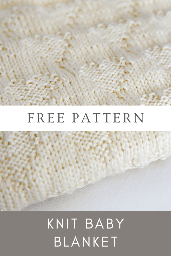 Baby Blanket Knitting Pattern