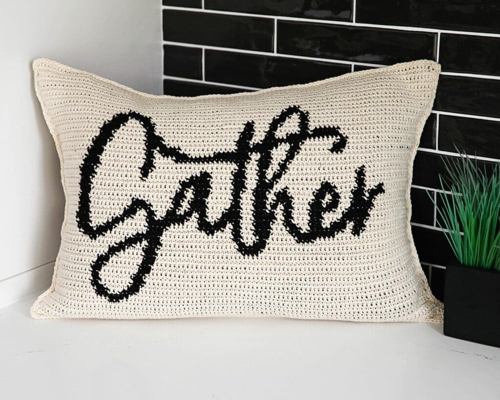 Crochet Pillow Design