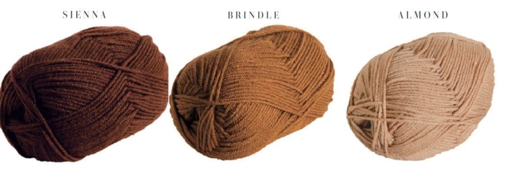 Color Combinations for Knit Blanket Browns