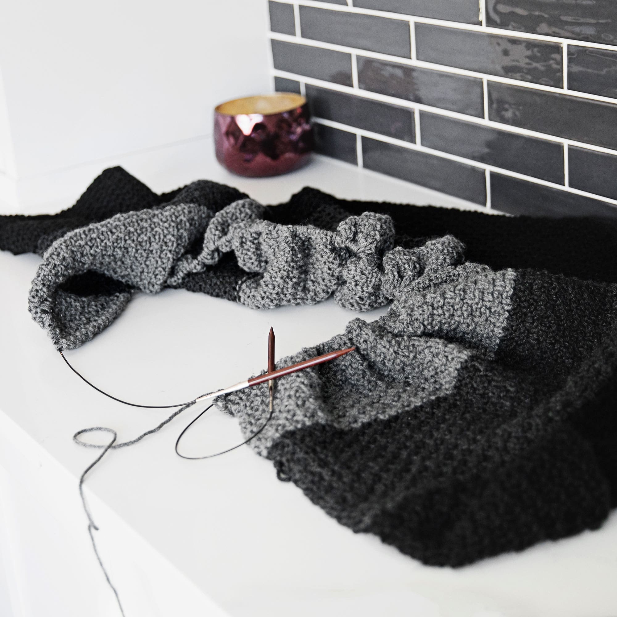 Easy Blanket Knitting Pattern