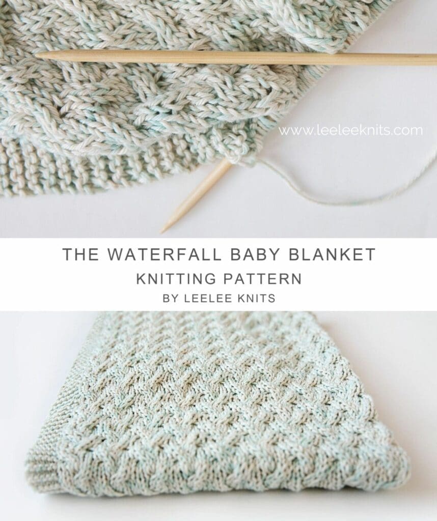 Knitted Newborn Baby Blanket Pattern