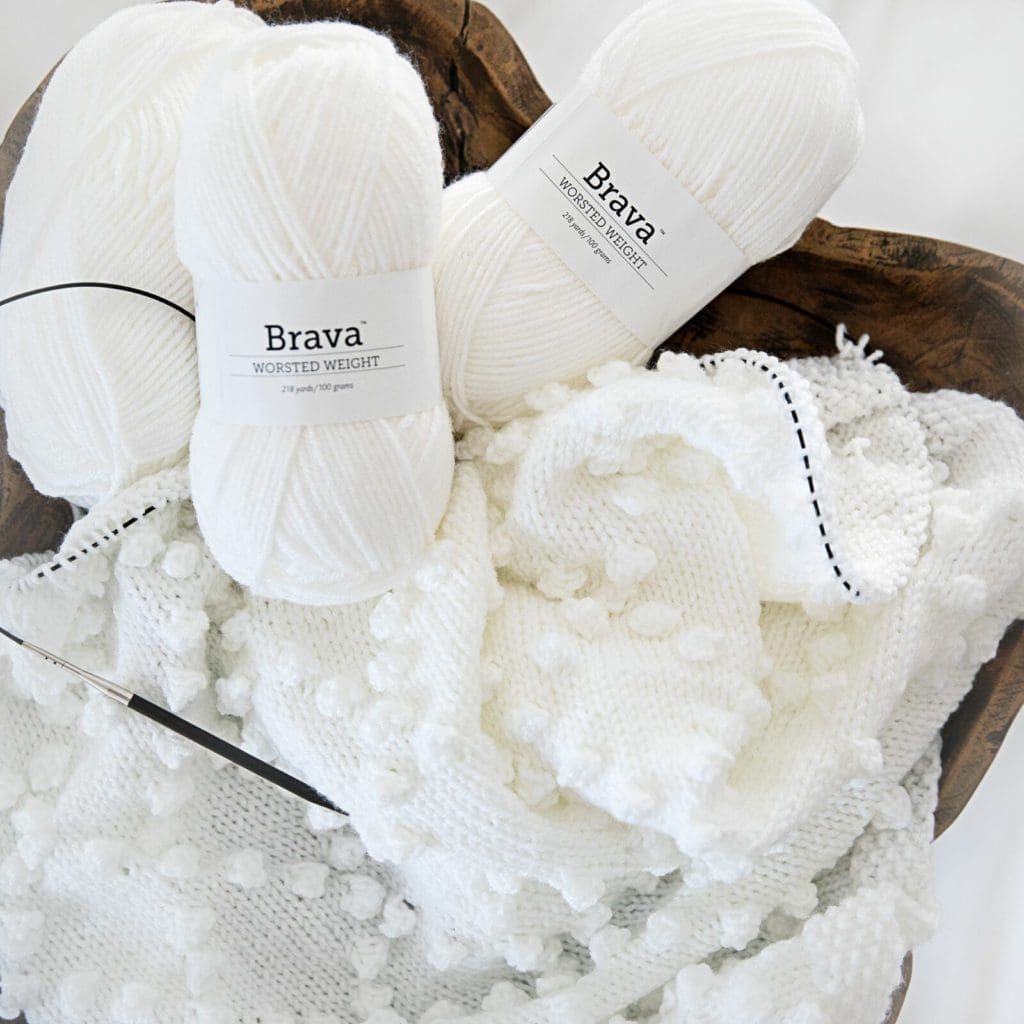 Bobble Stitch Knitting