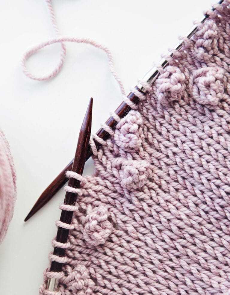 How to Knit a Bobble