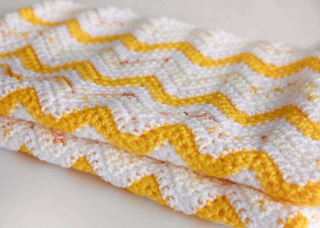 Crochet Chevron Blanket Pattern
