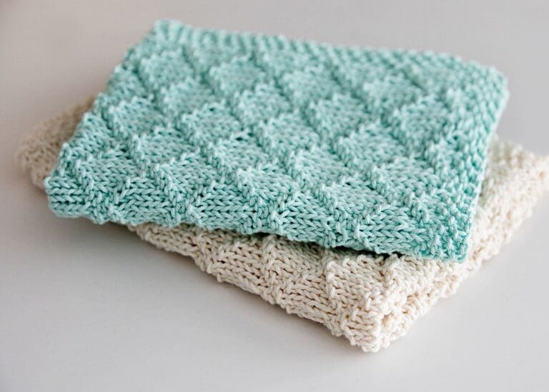 Knit Dish Towel Pattern