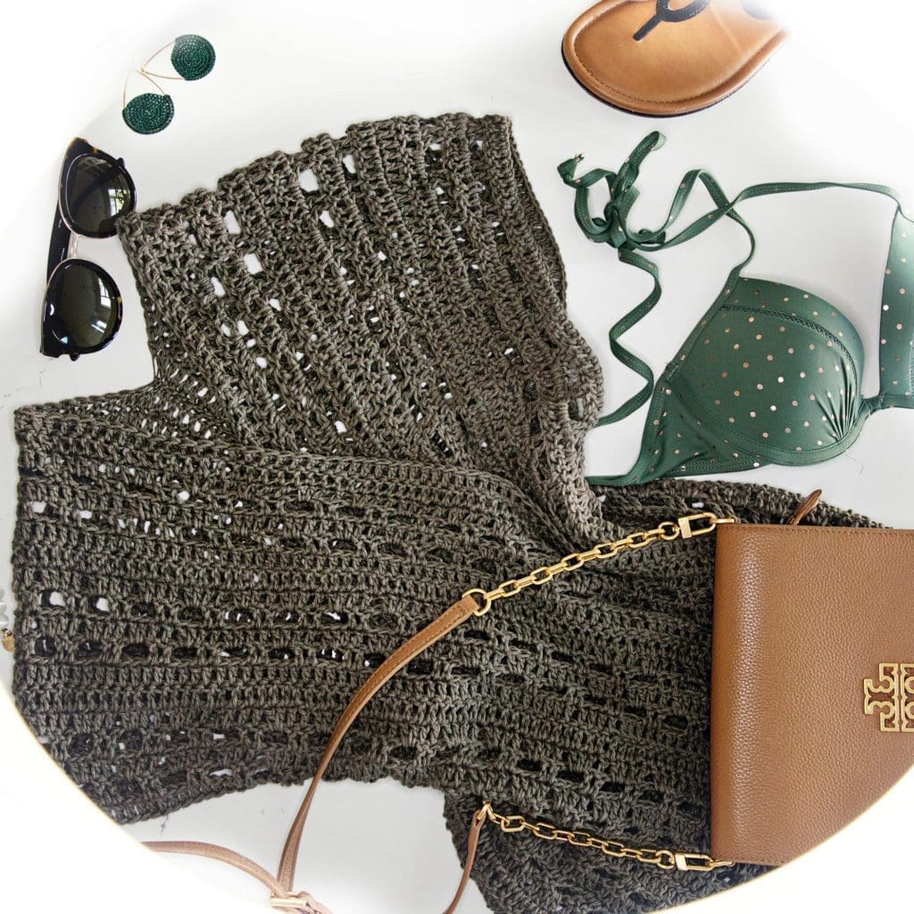 crochet swimsuit cover up pattern