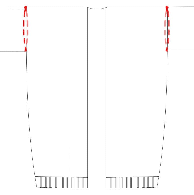 Cardigan Knitting Pattern Sewing Instructions