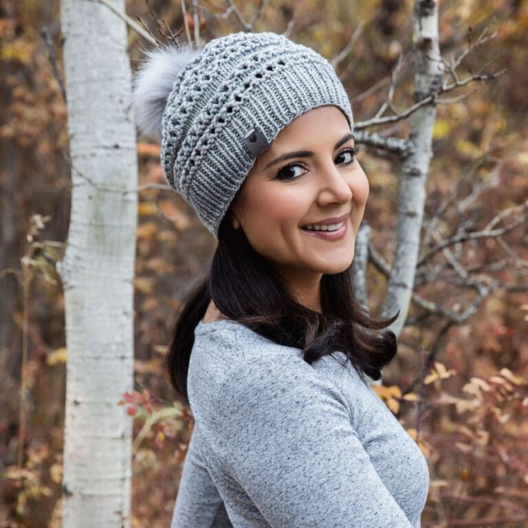 Free Slouchy Hat Knitting Pattern