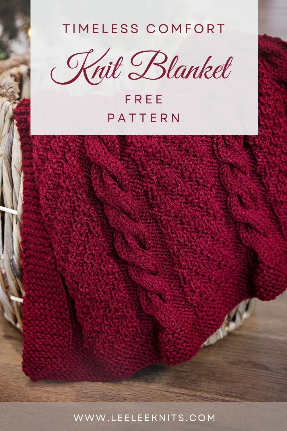 Knit Throw Blanket Pattern