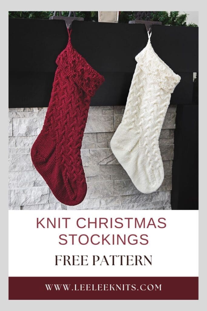 Christmas Stockings Knitting Pattern