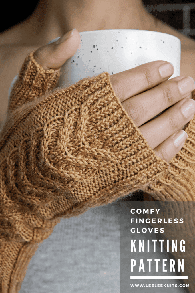 Fingerless Gloves/mittens Knitting Pattern