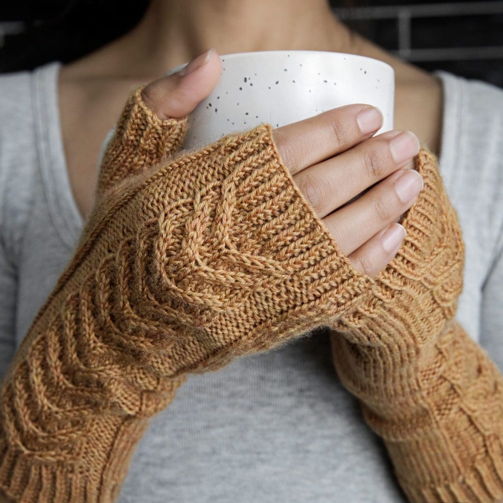 Fingerless Gloves Knitting Pattern