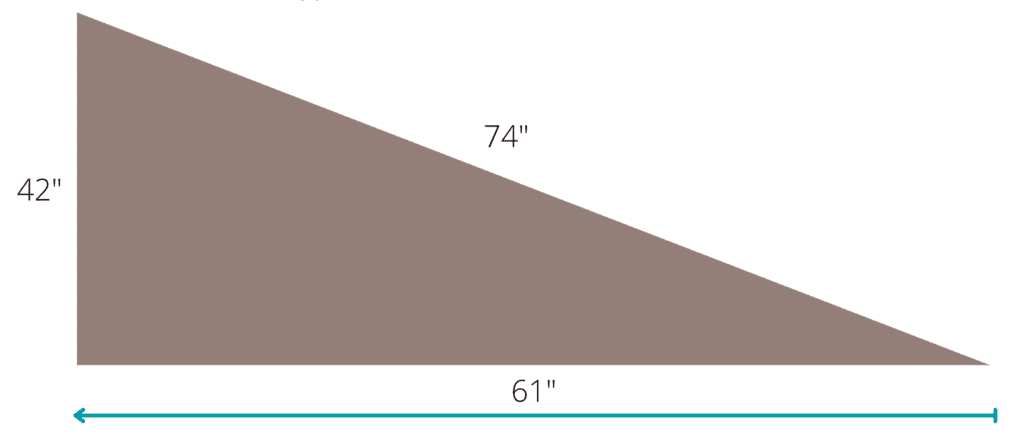 Cable Knit Triangle Shawl Pattern Chart