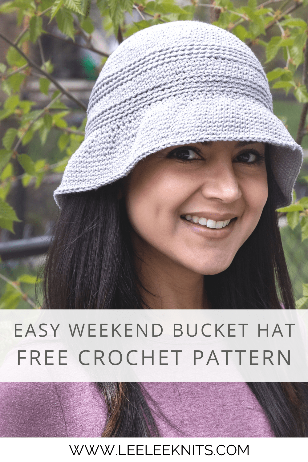 Easy-bucket-hat-crochet-pattern - Leelee Knits