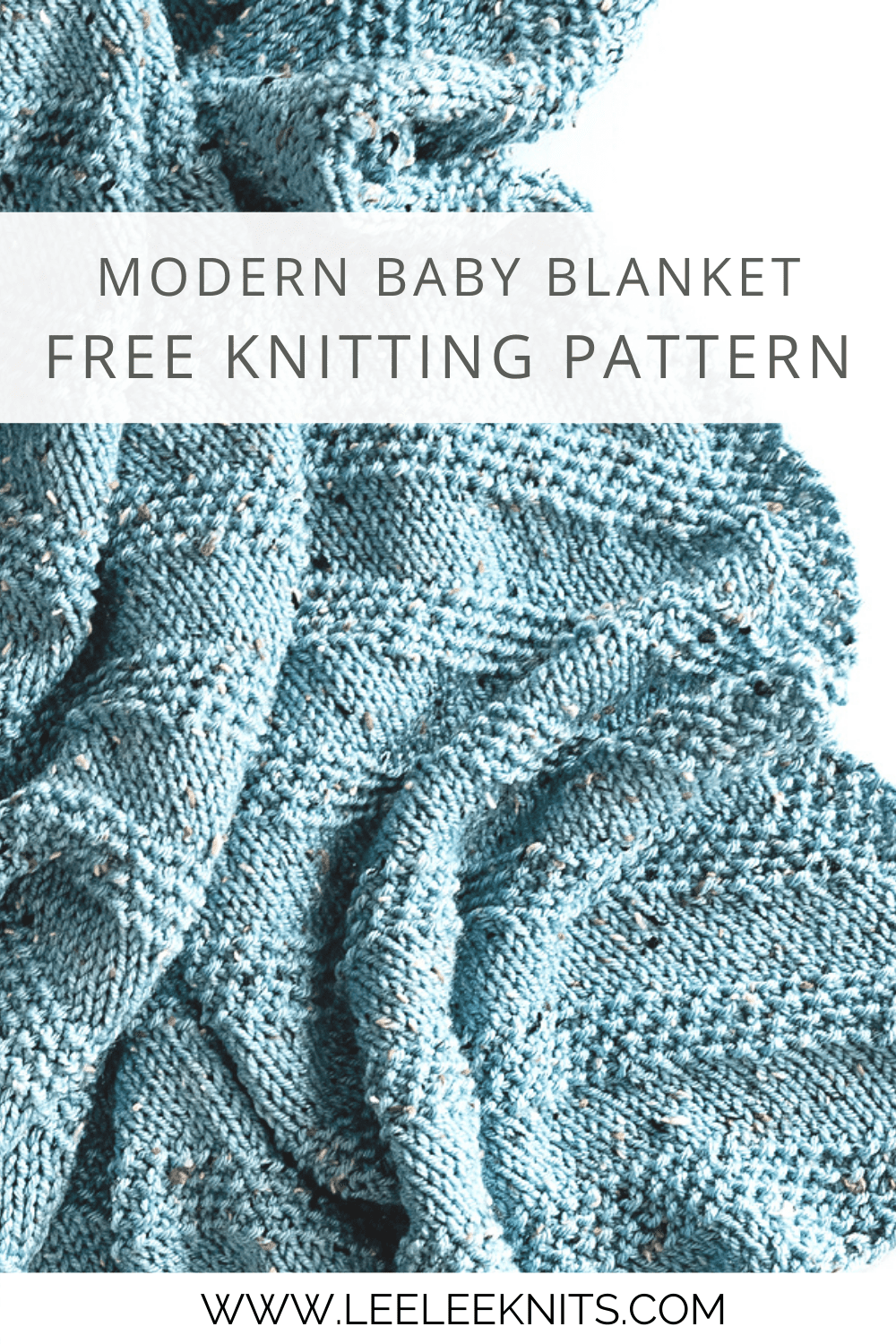 Modern Baby Blanket Free Knitting Pattern Leelee Knits