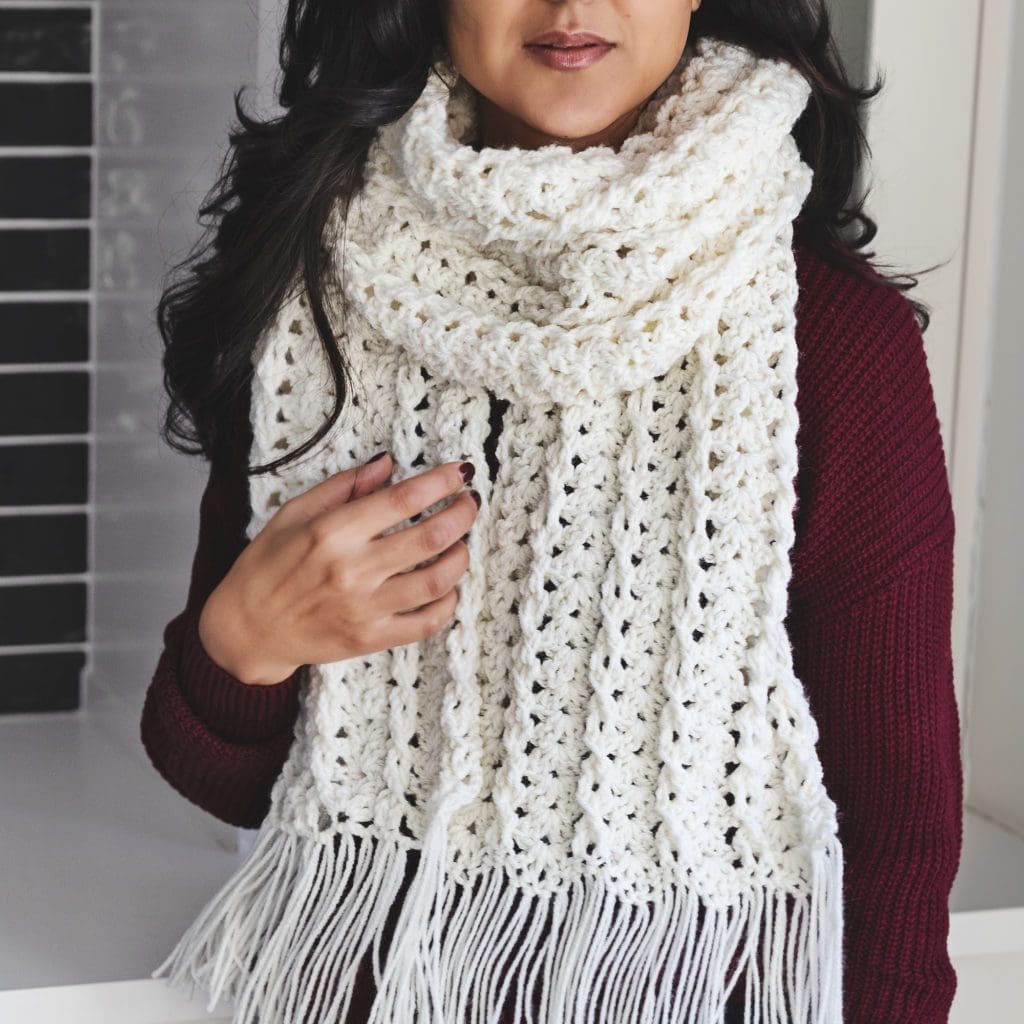 Crochet Winter Scarf Pattern