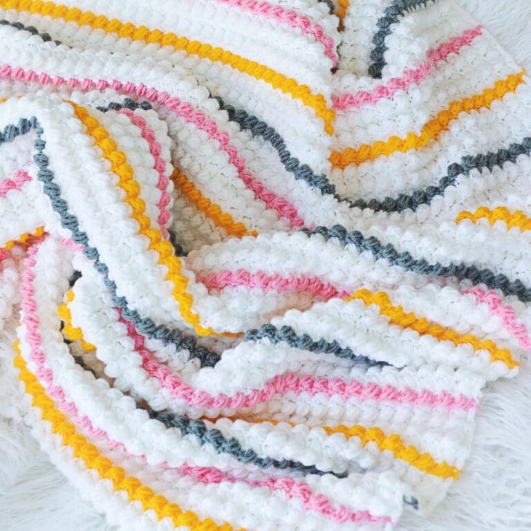 Colourful Crochet Blanket Pattern