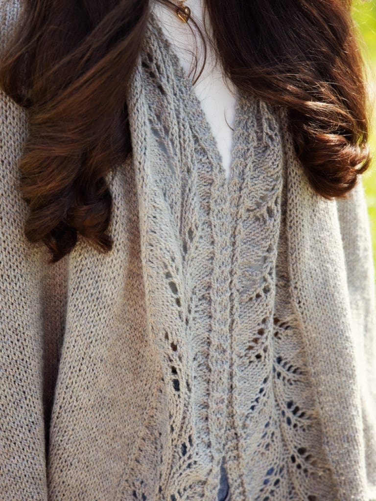 Lace Knit Shawl Free Pattern