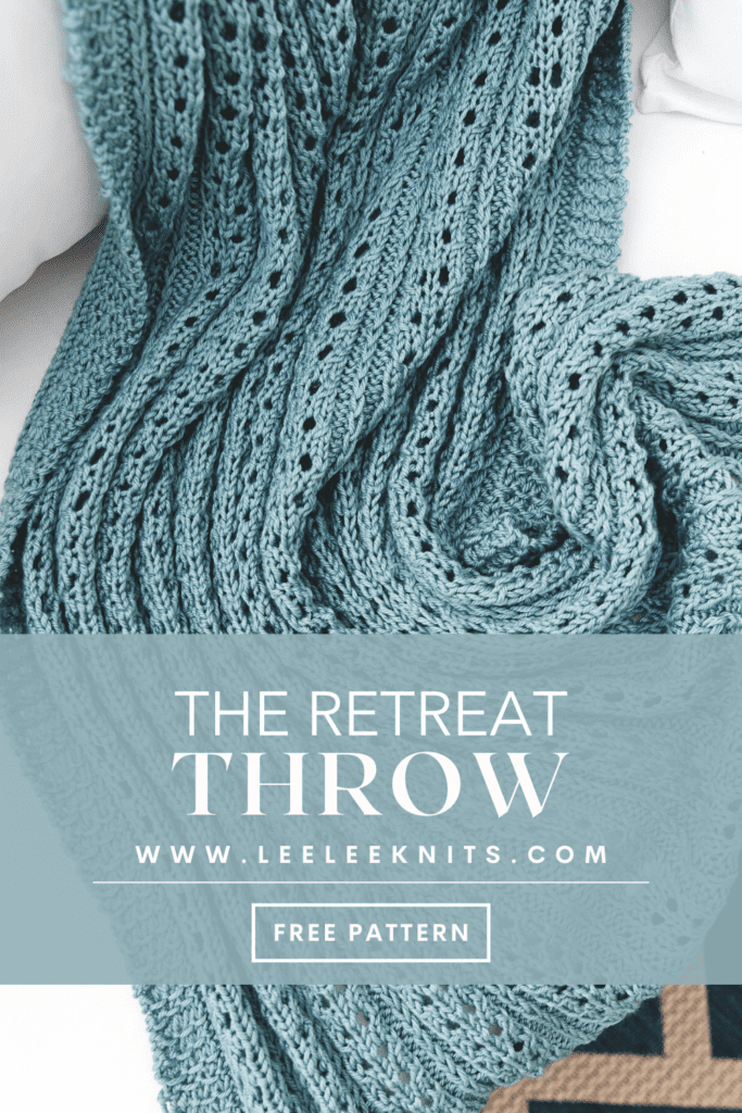 Knitting Summer Pattern - Throw