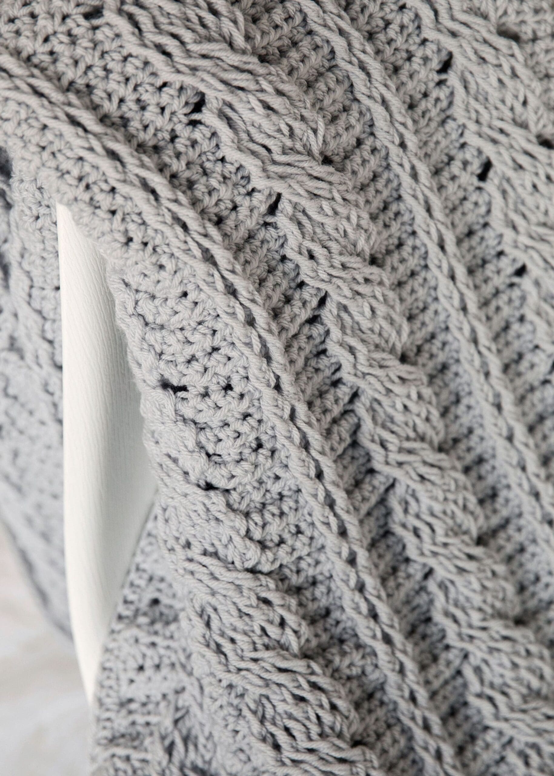 Crochet Cable Blanket - A Timeless Pattern - Leelee Knits