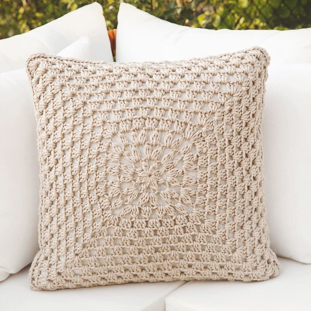 Boho Pillow Crochet Pattern