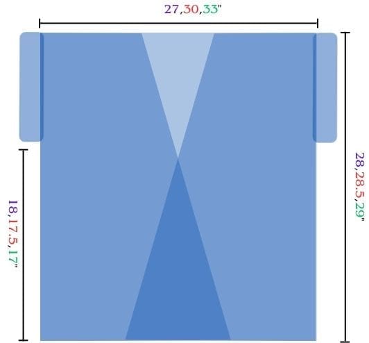 Crochet Short Sleeve Cardigan Diagram