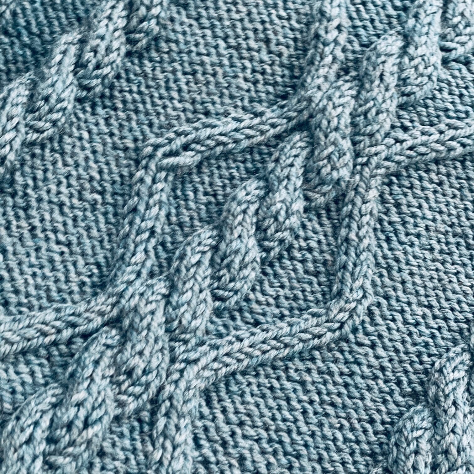 Cabled Knit Blanket Pattern