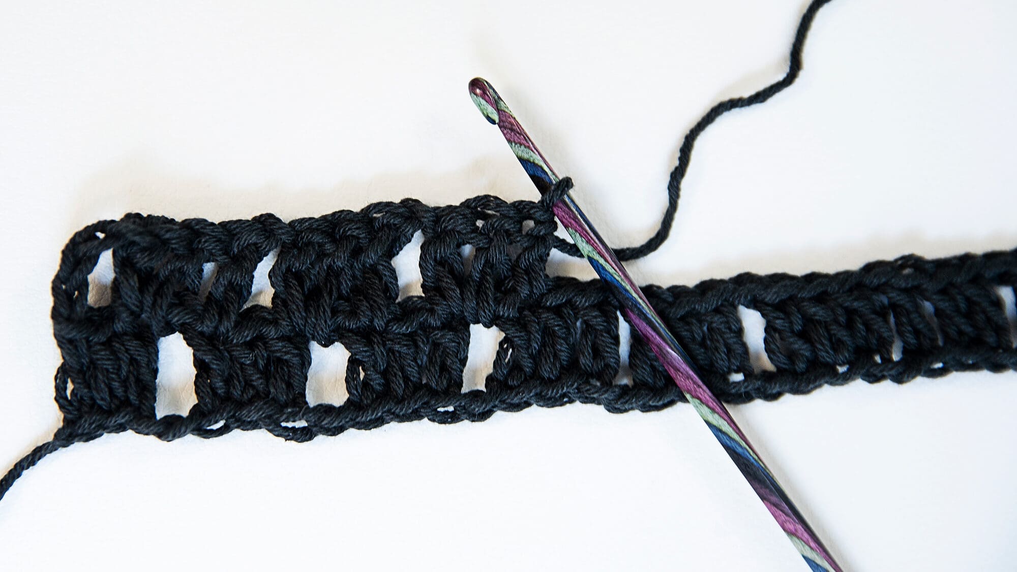 Clover Stitch Crochet for Mesh Top Crochet Pattern