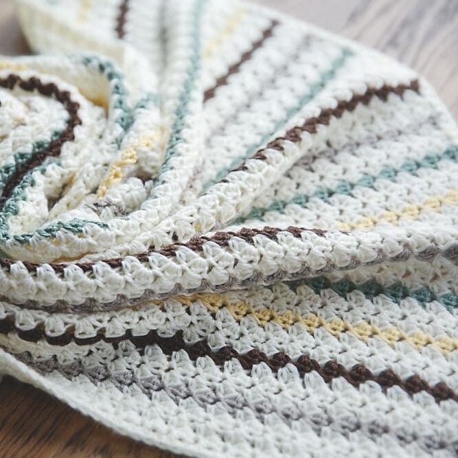Safari Trails Crochet Blanket Pattern