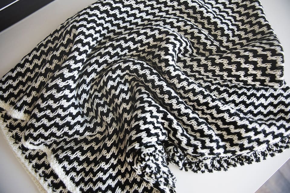 Knit Slip Stitches Mosaic Knitting