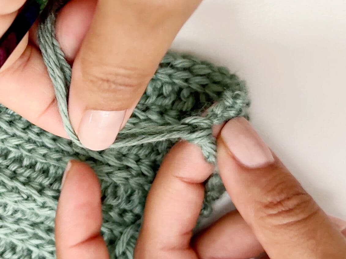 Attaching Tassels to Blanket