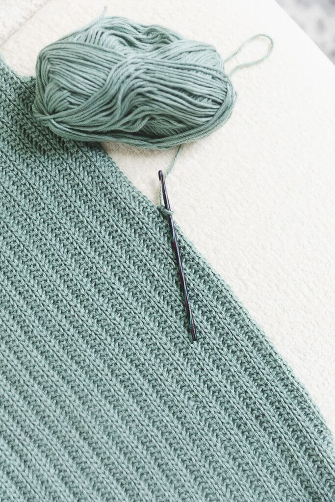 Crochet stitch that looks like knitting