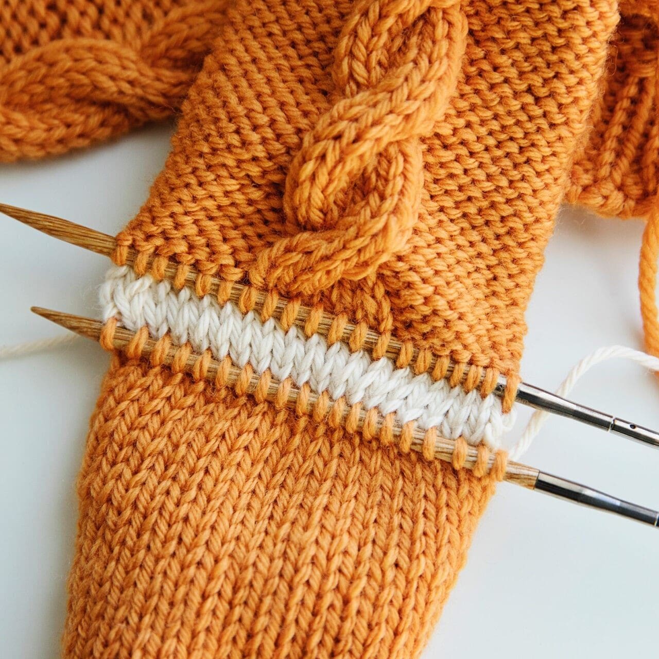 Cable Knit Socks Pattern